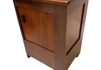 Art Deco Modernist Nightstands by J.A. Muntendam for L.O.V. Oosterbeek, 1920s